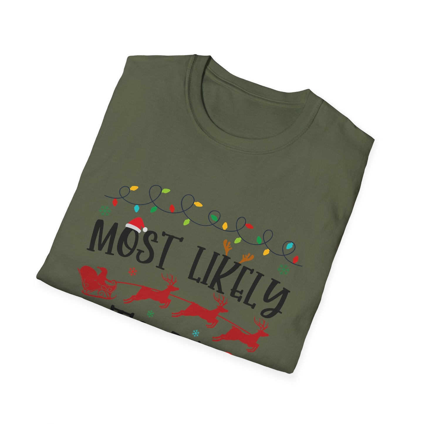 Most Likely to Be Making TikToks Unisex Holiday T-Shirt