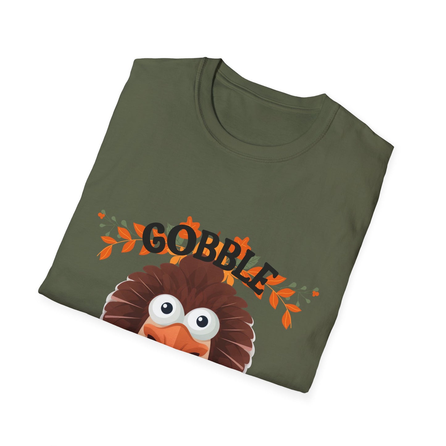 Gobble Til You Wobble Unisex Softstyle T-Shirt