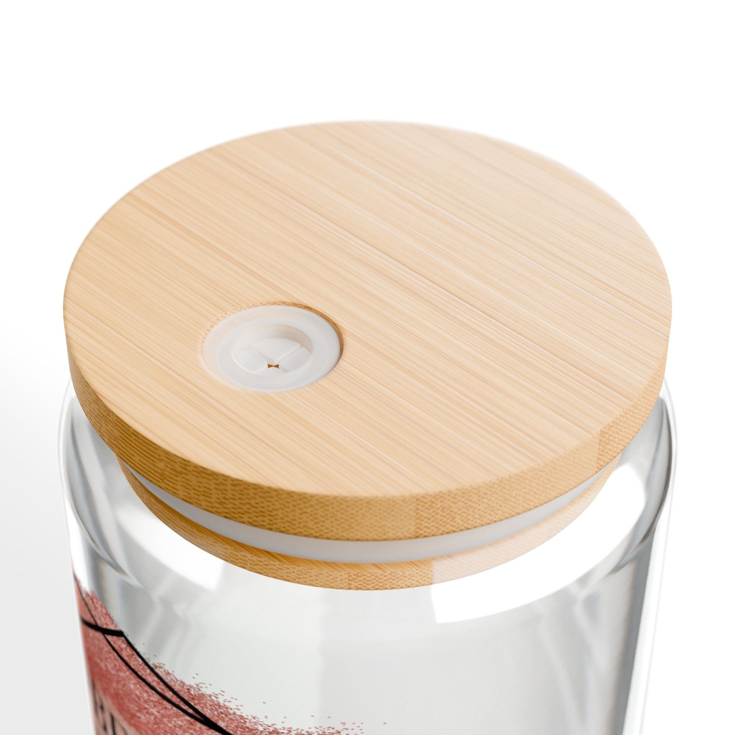 “Be Savage Not Average” Floral Straw Tumbler - 16oz Glass Sipper