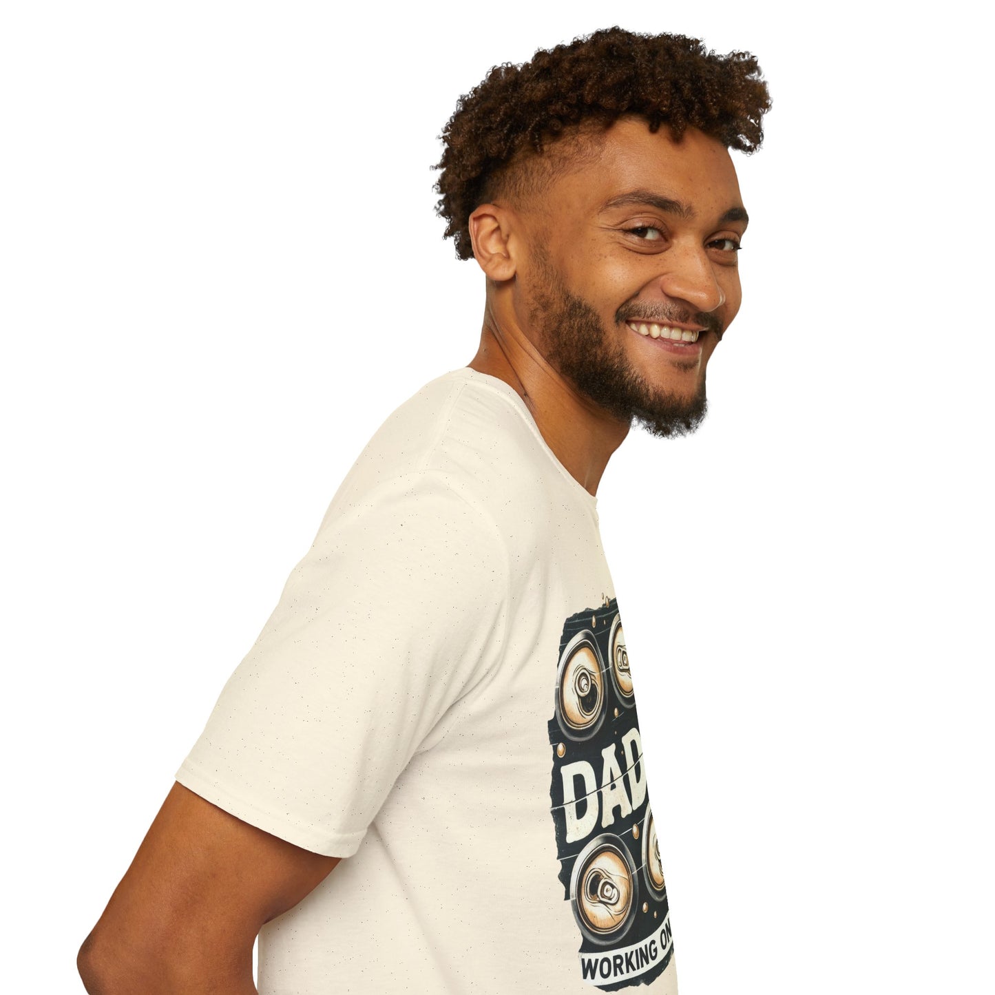 Dad Bod T-Shirt — "Dad Bod: Working On My Six Pack" Funny Fathers Day Tee