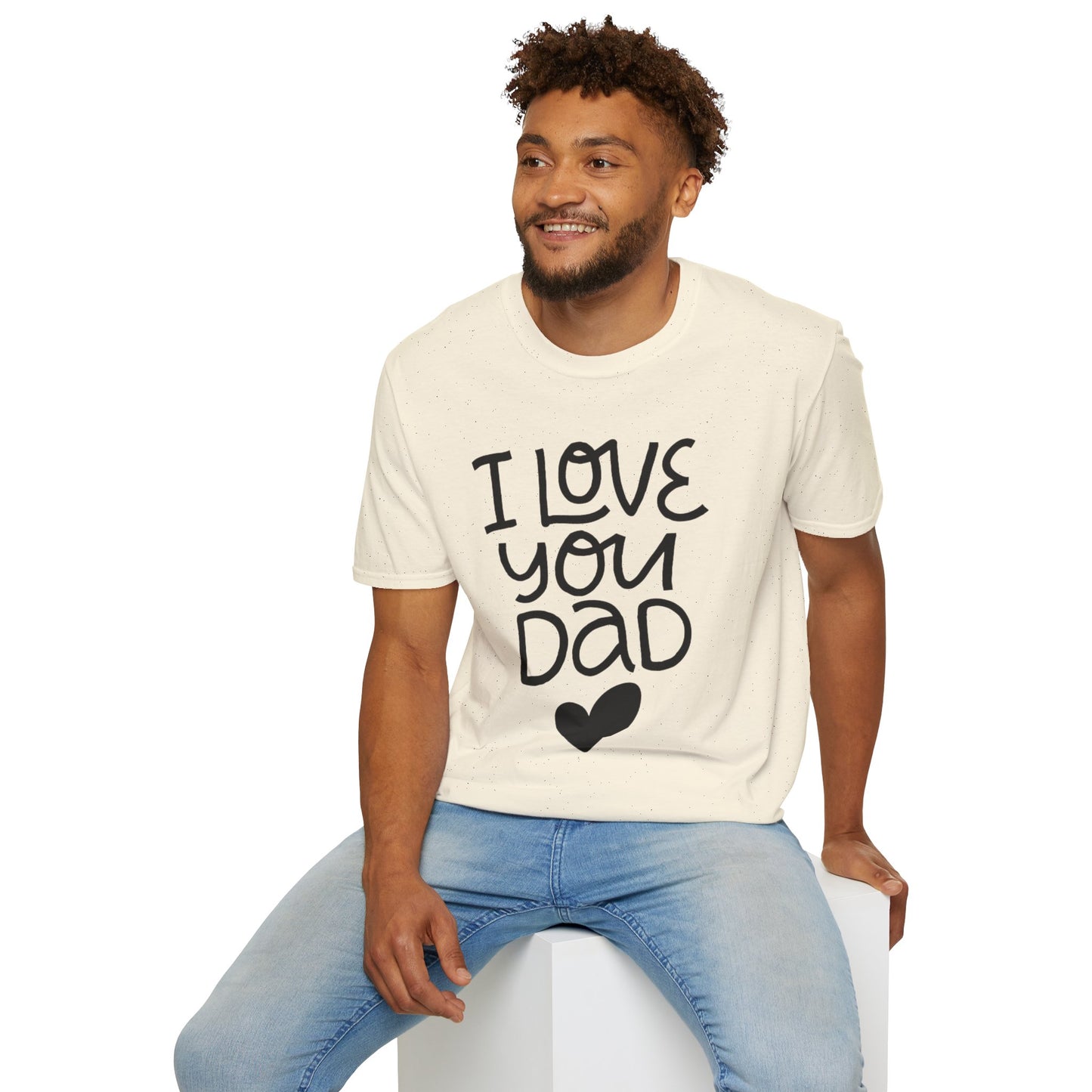 I Love You Dad T-Shirt — Heart Father’s Day Gift