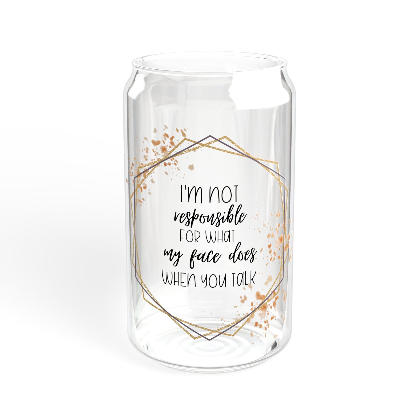 I’m Not Impossible, Sipper Glass, 16oz