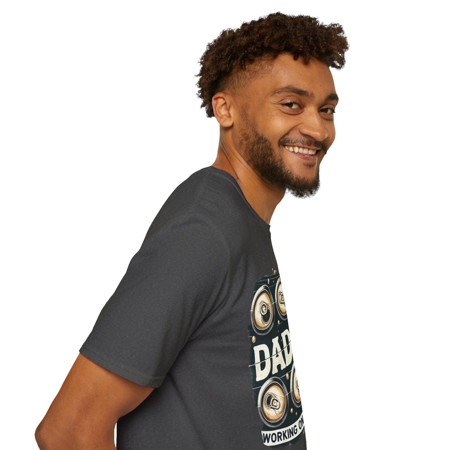 Dad Bod T-Shirt — "Dad Bod: Working On My Six Pack" Funny Fathers Day Tee