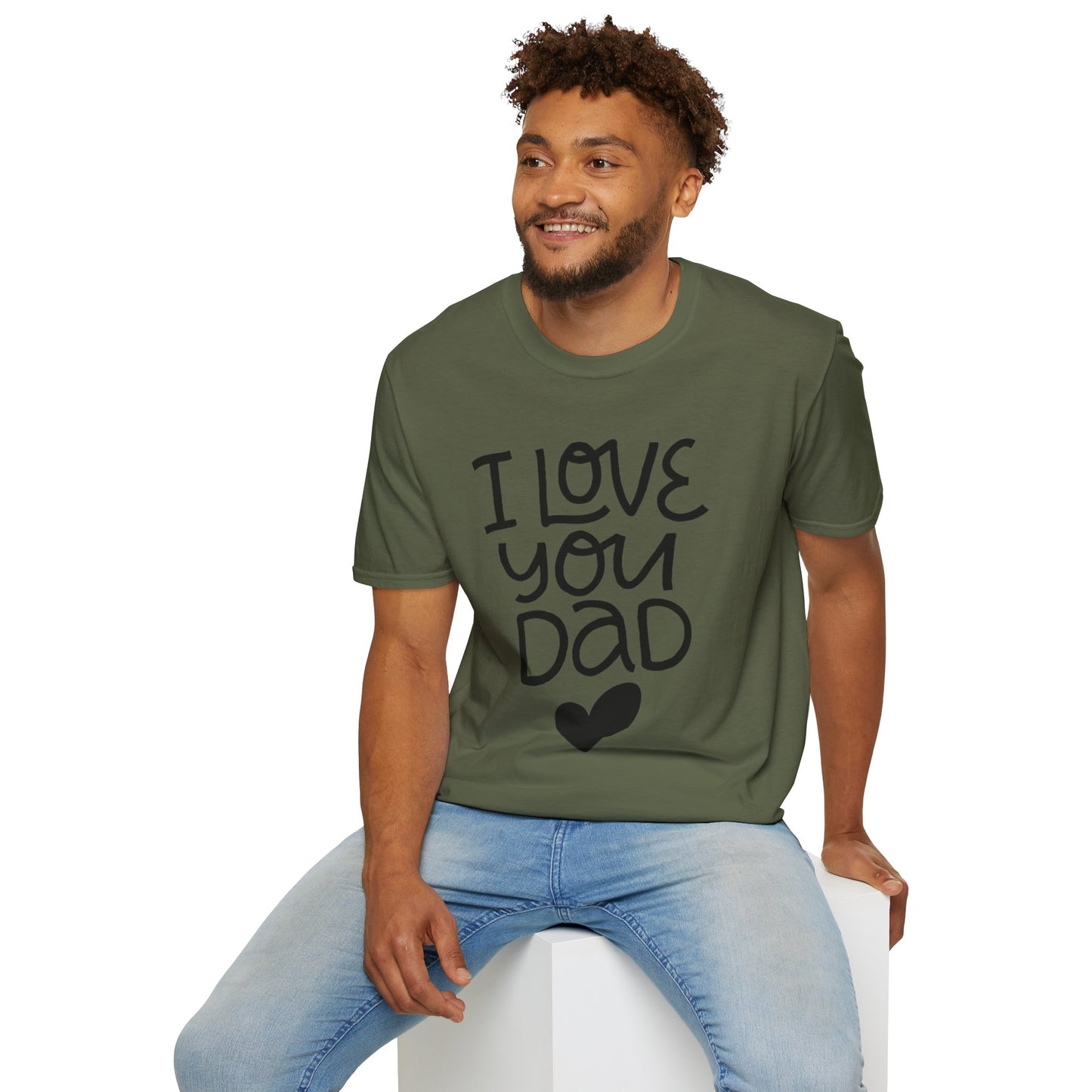 I Love You Dad T-Shirt — Heart Father’s Day Gift