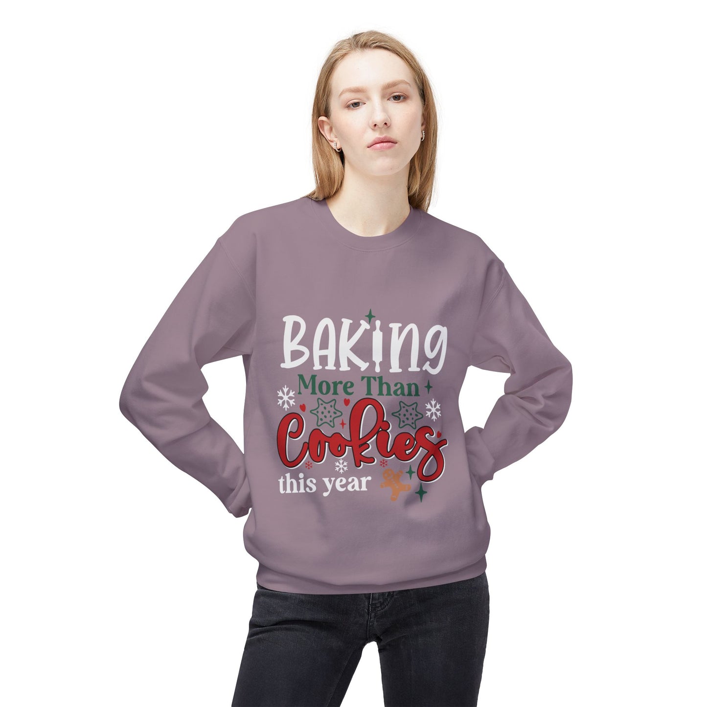 Baking More Than Cookies Crewneck Sweatshirt