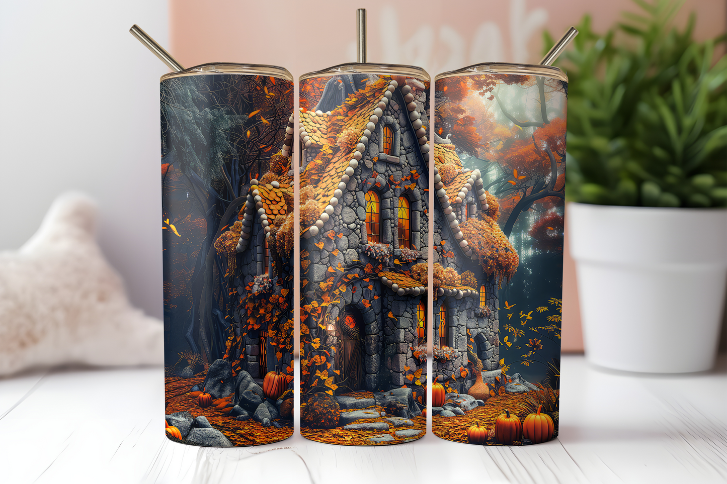 Fall Gingerbread House