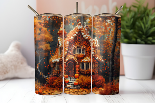 Fall Gingerbread House