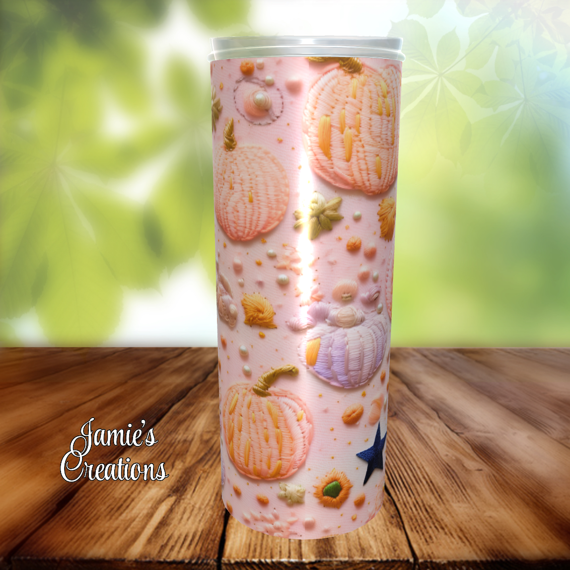 Embroidered Pumpkins