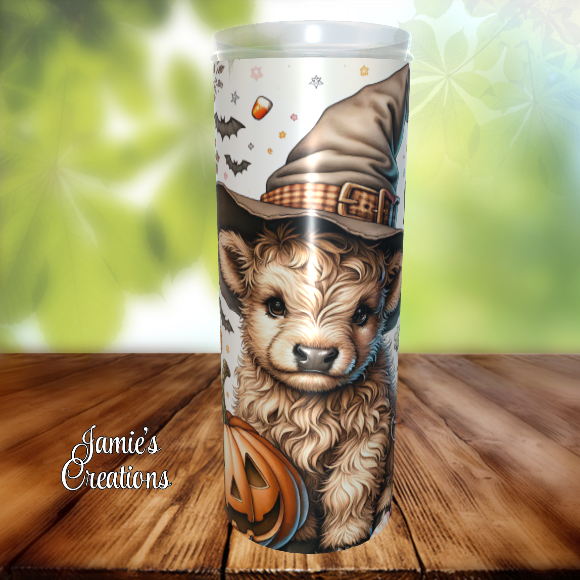 Retro Highland Witchy Cow