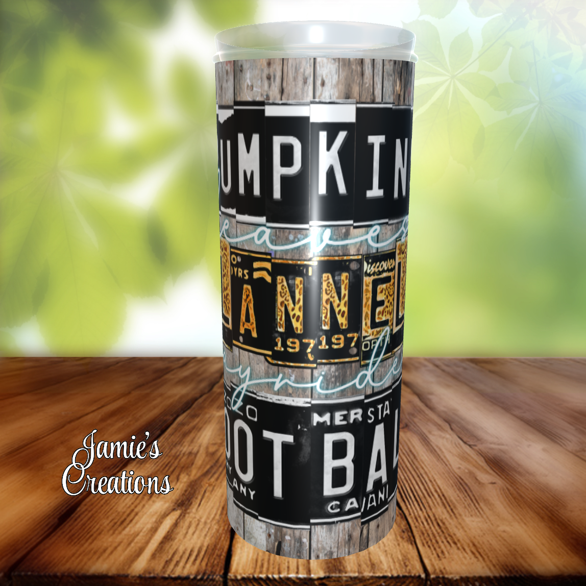 Pumpkin, Flannel, Football