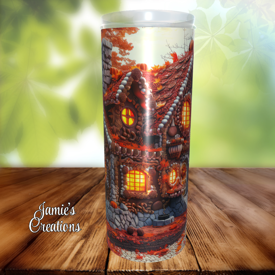 Fall Gingerbread House