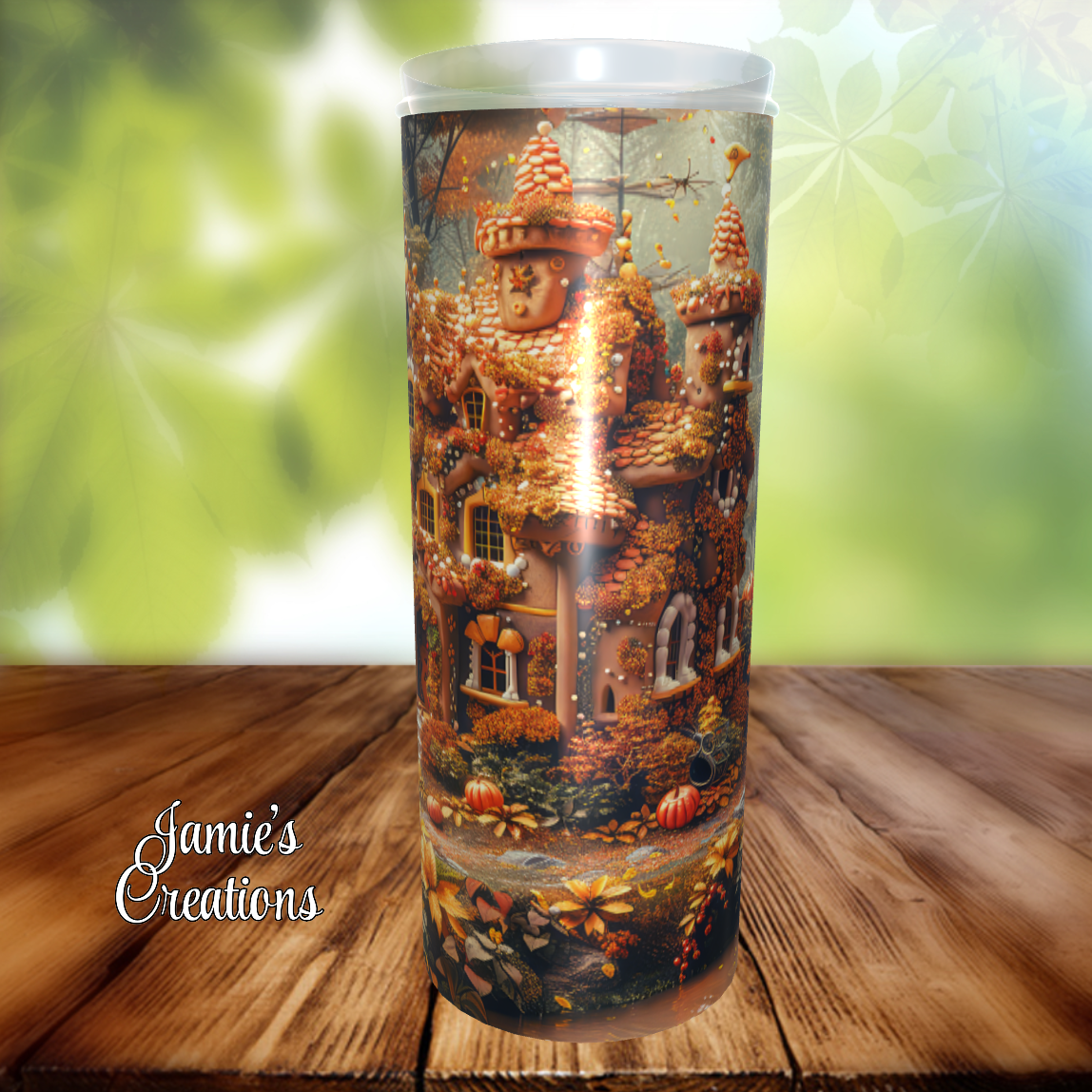 Fall Gingerbread House