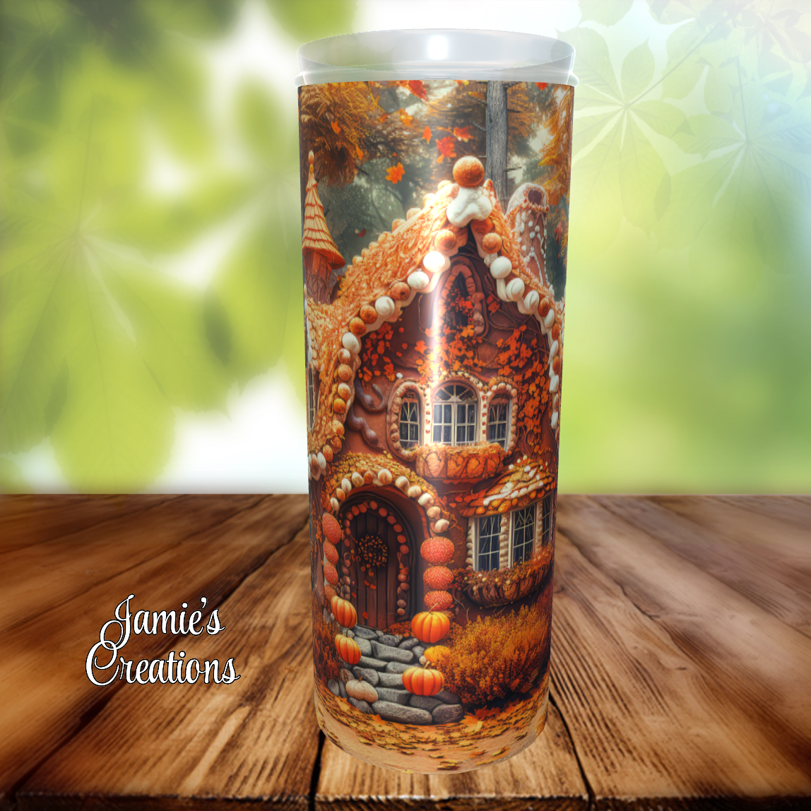 Fall Gingerbread House