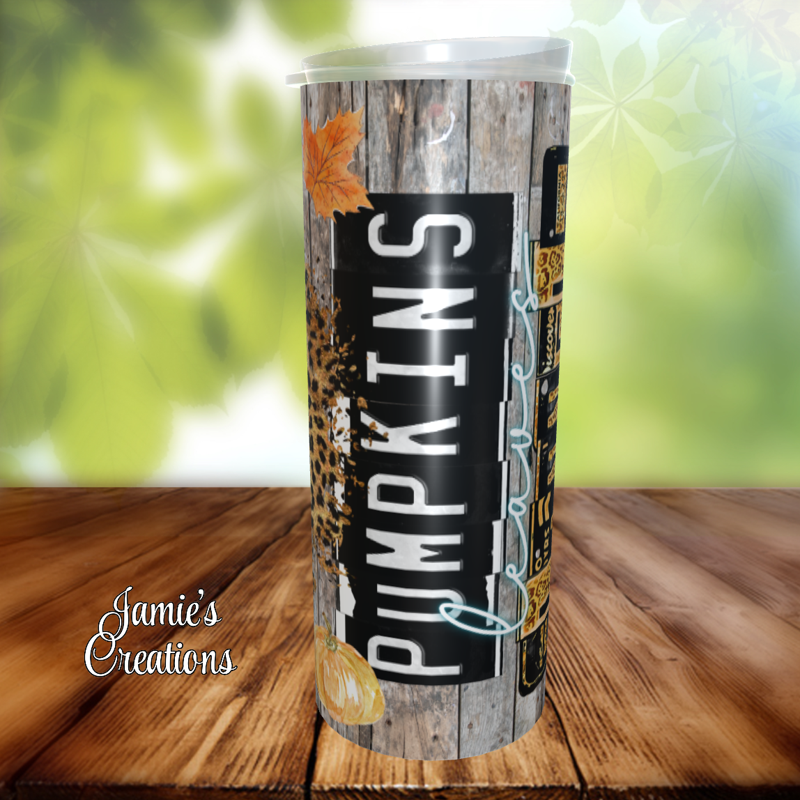 Pumpkin, Flannel, Football