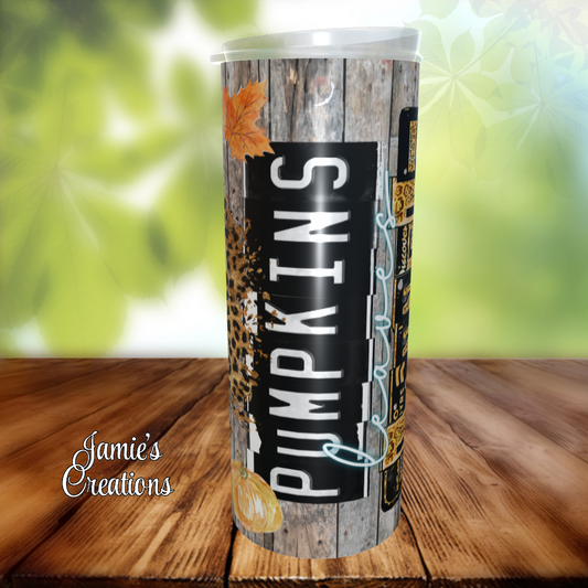 Pumpkin, Flannel, Football