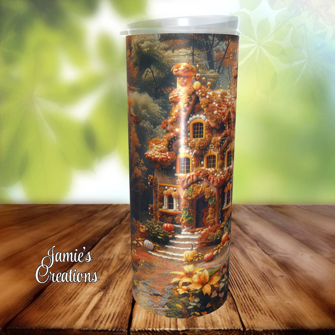 Fall Gingerbread House