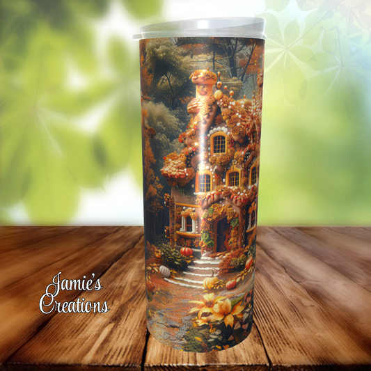 Fall Gingerbread House