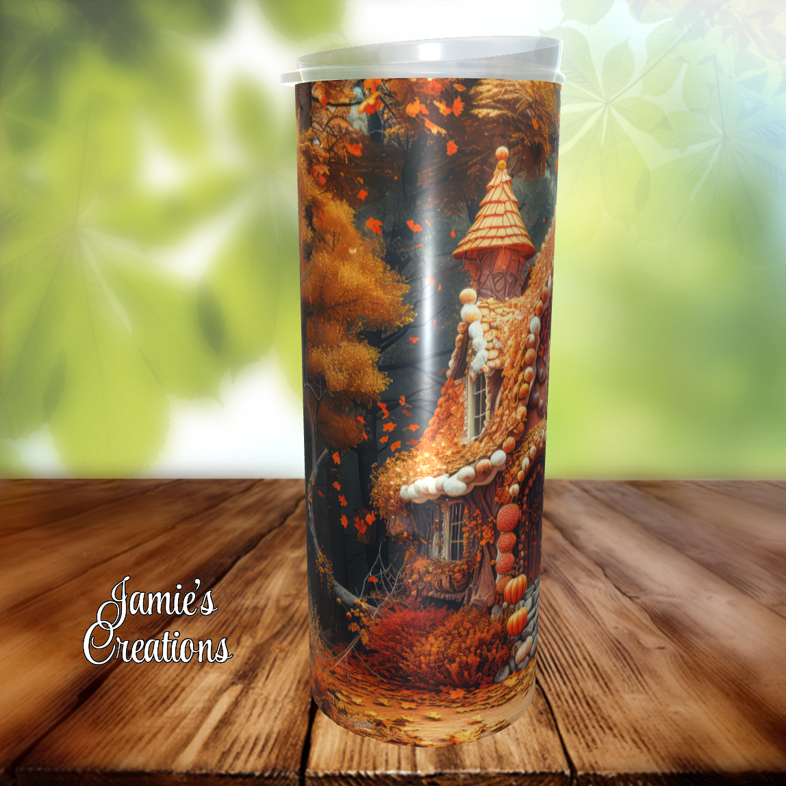 Fall Gingerbread House