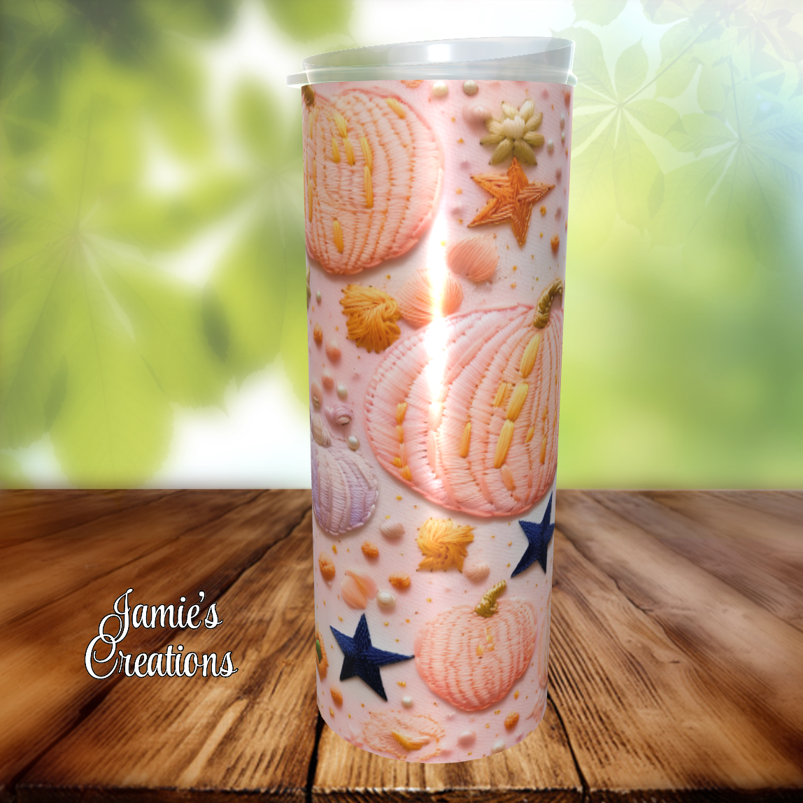 Embroidered Pumpkins