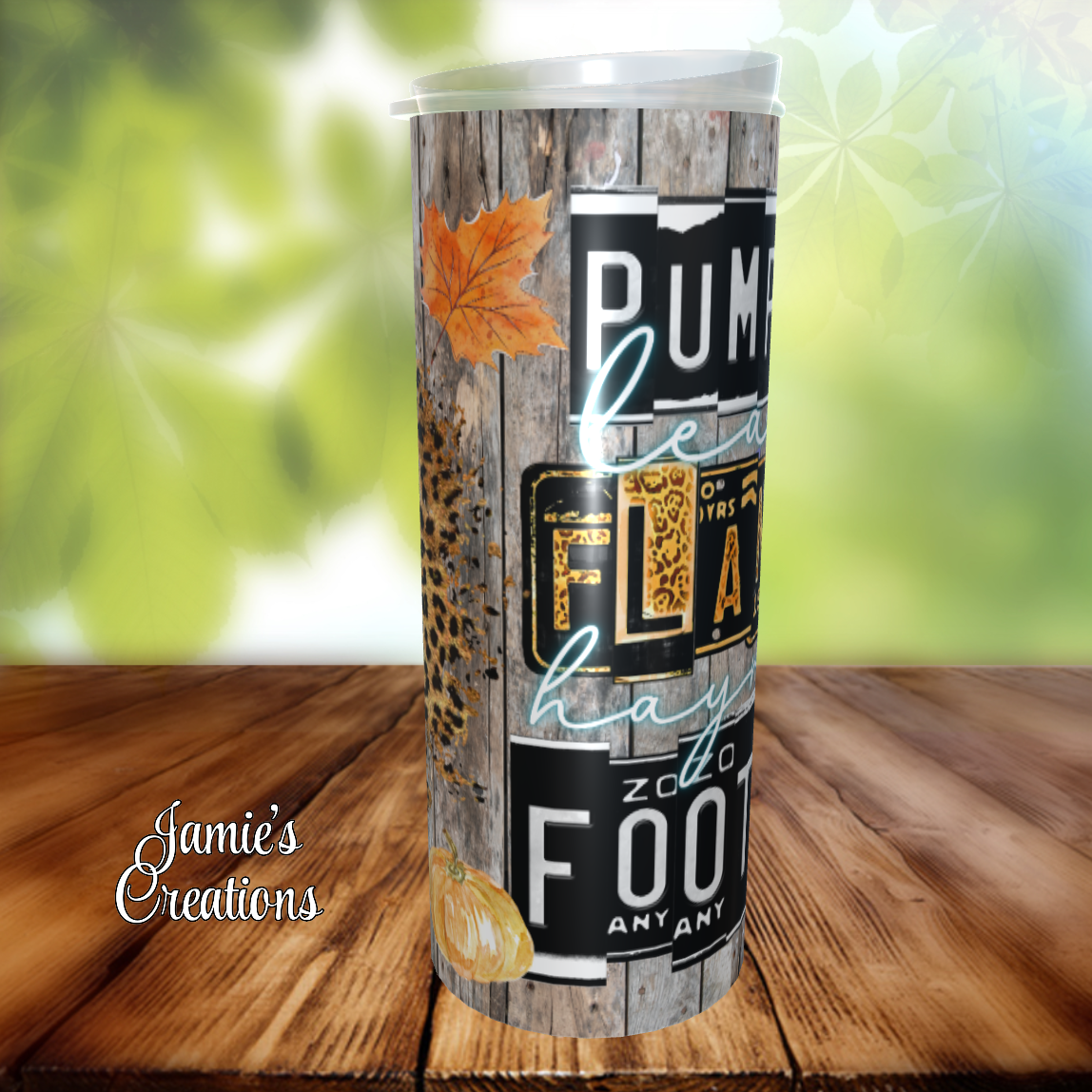 Pumpkin, Flannel, Football