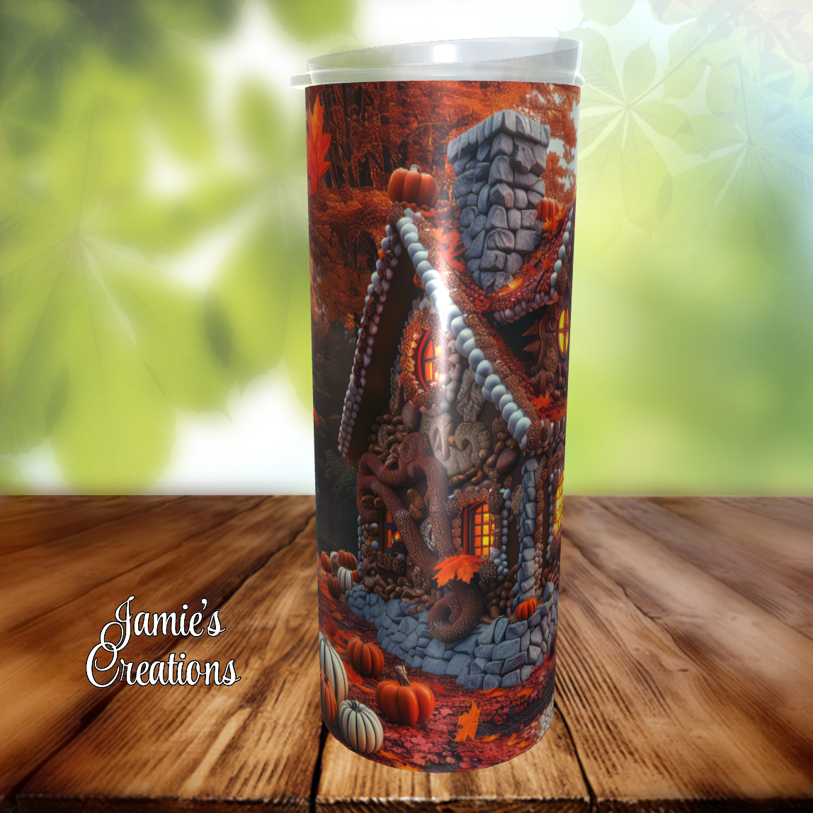 Fall Gingerbread House