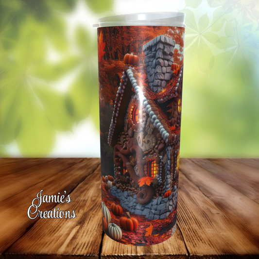 Fall Gingerbread House