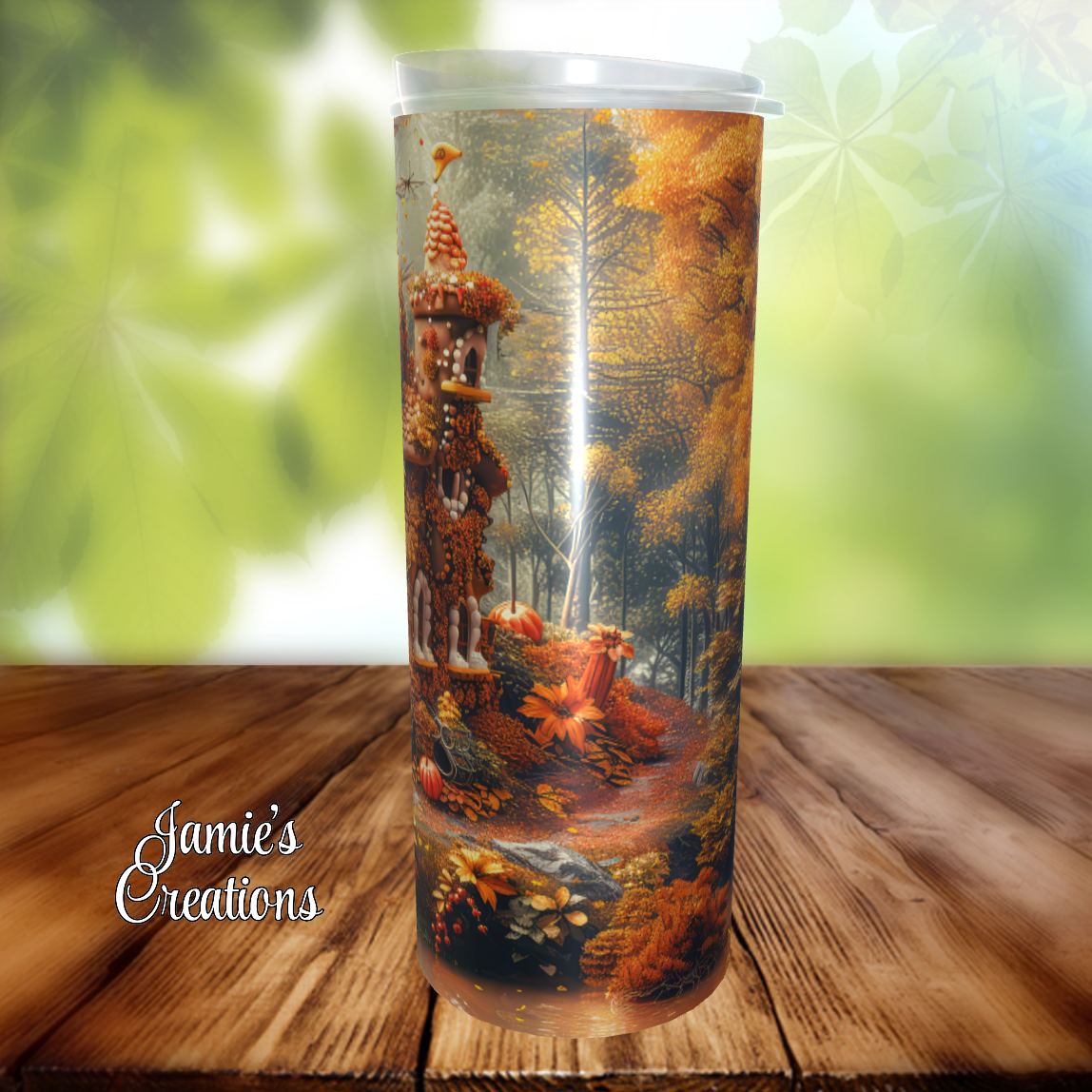 Fall Gingerbread House