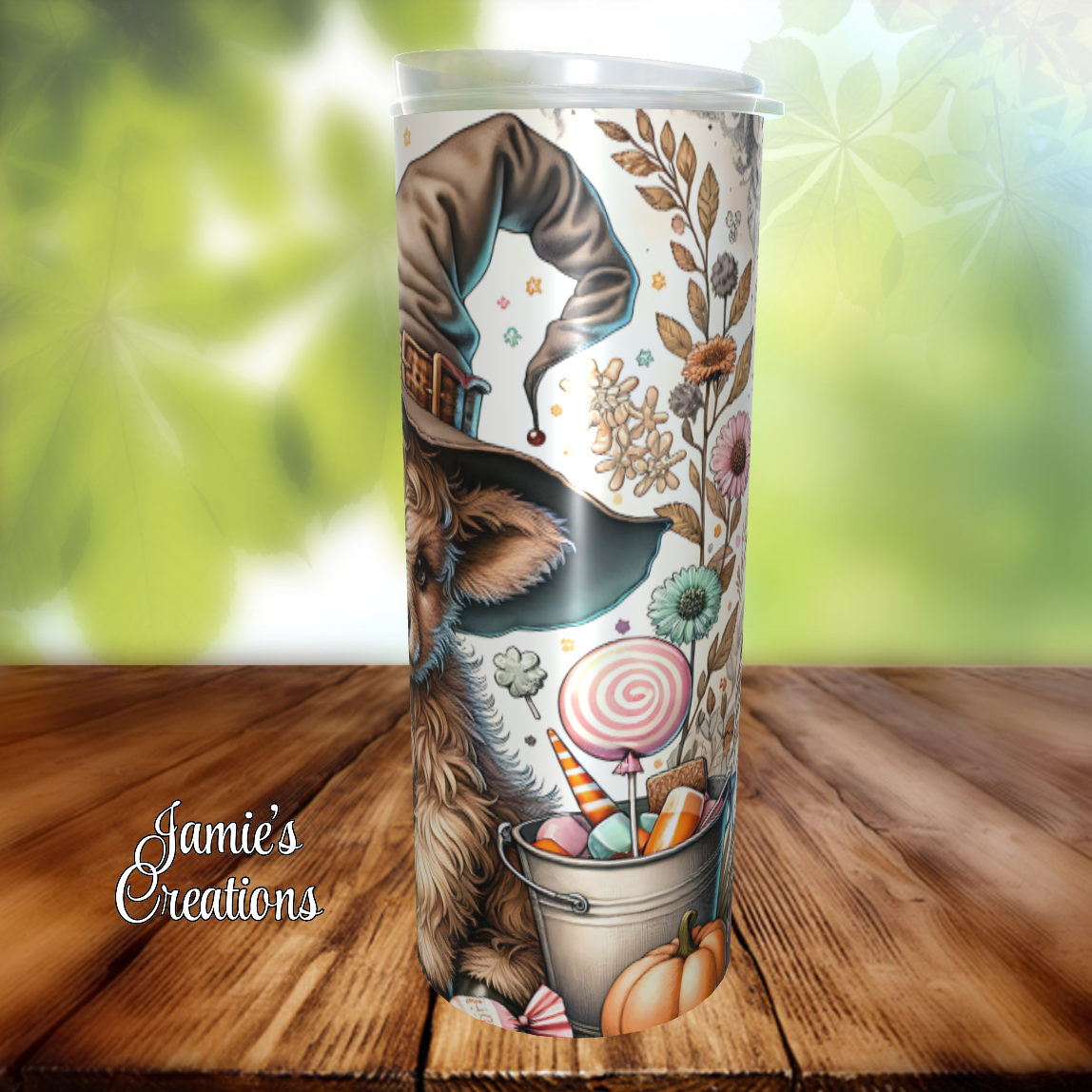 Retro Highland Witchy Cow