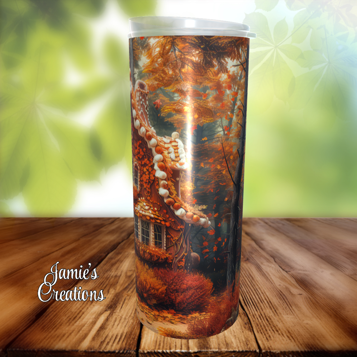 Fall Gingerbread House