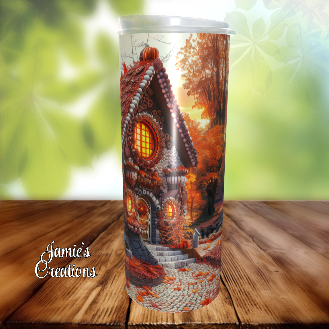 Fall Gingerbread House