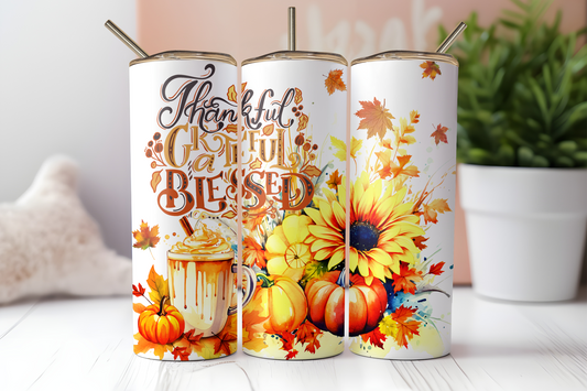 Thankful Grateful Blessed